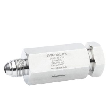 RÜCKSCHLAGVENTIL FÜR WASSERSTOFF (M/W) (901020-67)